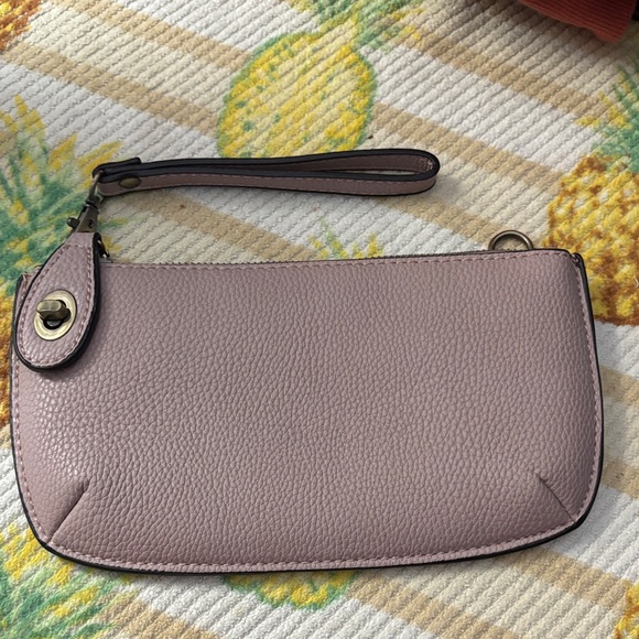 Joy Susan Handbags - Joy Susan Mini Crossbody Wristlet Clutch-Harbor Gray